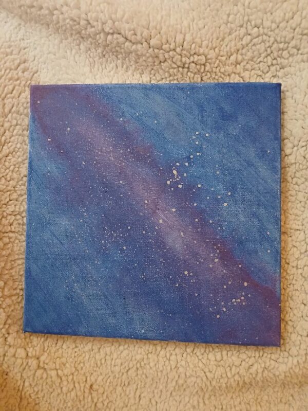 Galaxy Schilderij 20x20